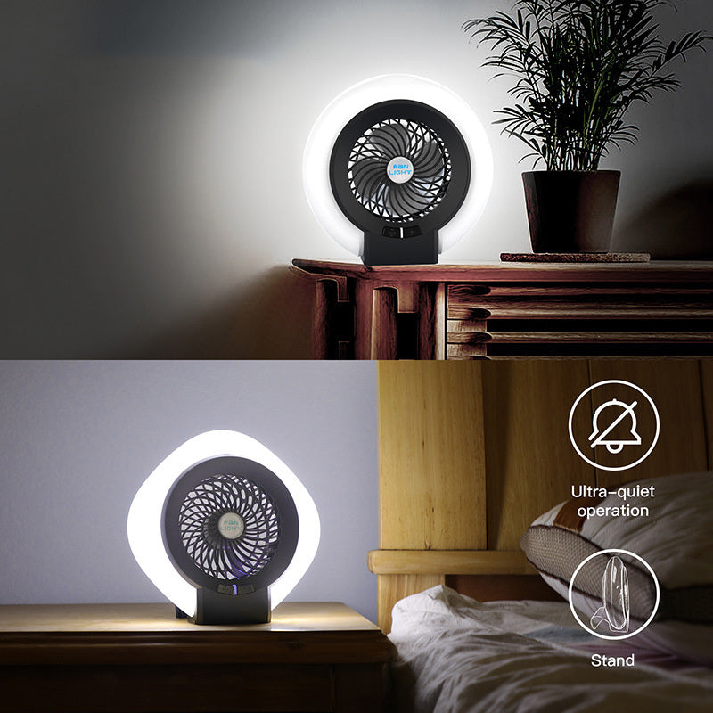 Outdoor Portable Camping Tent Fan Light