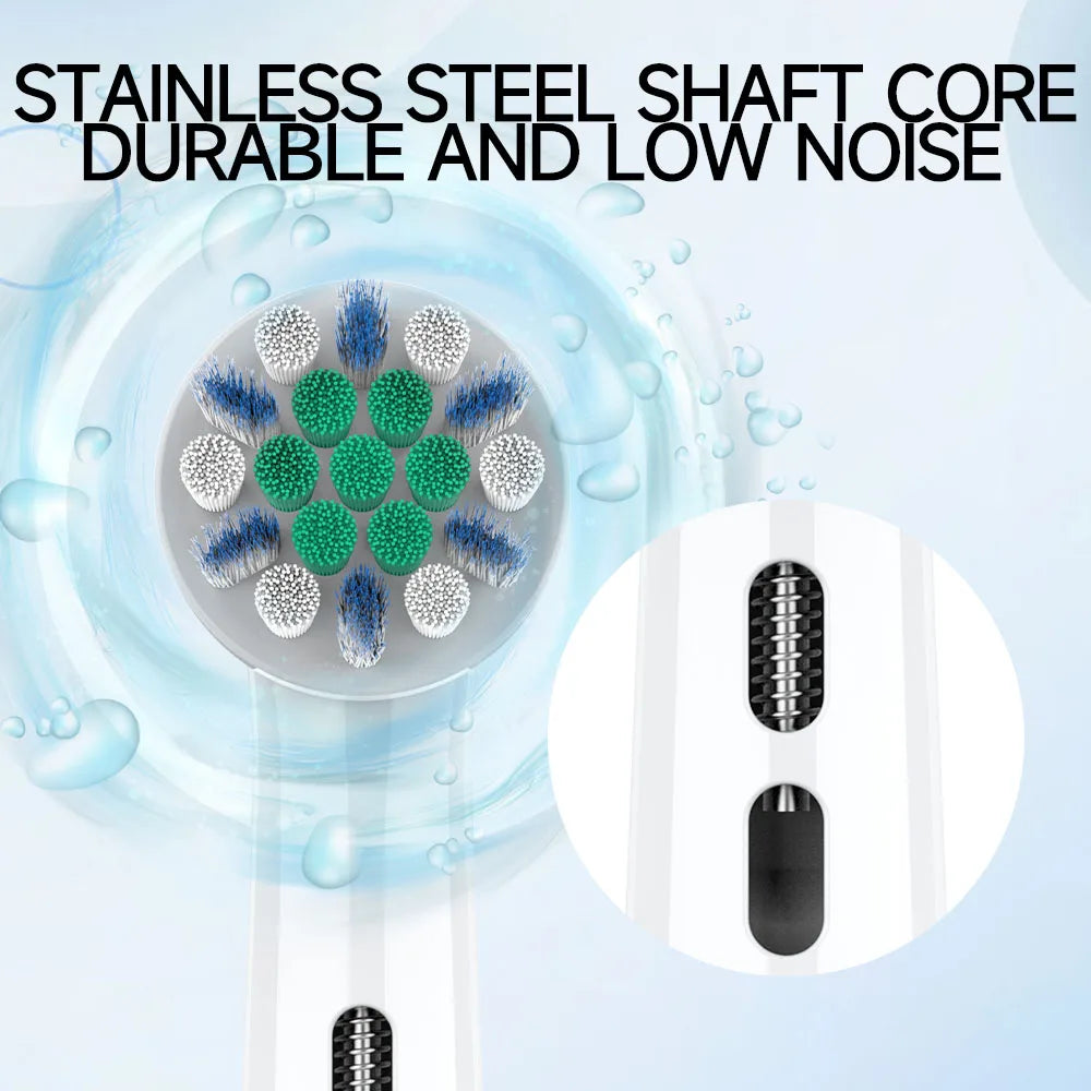 Compatible with Oral electric toothbrush head p2/4000/3757/d12/3766 OLB Refill Sensitive Cross replacement head universal