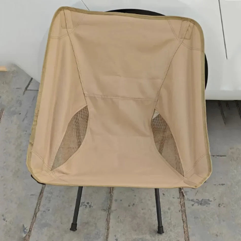 2025/ Foldable Camping Chairs Set Lightweight folding Chair Ultralight *Backpacking Moon Chairs for Garden Picnic Beach Fishing