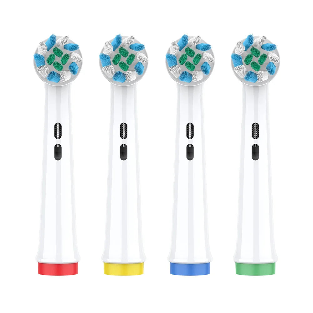Compatible with Oral electric toothbrush head p2/4000/3757/d12/3766 OLB Refill Sensitive Cross replacement head universal