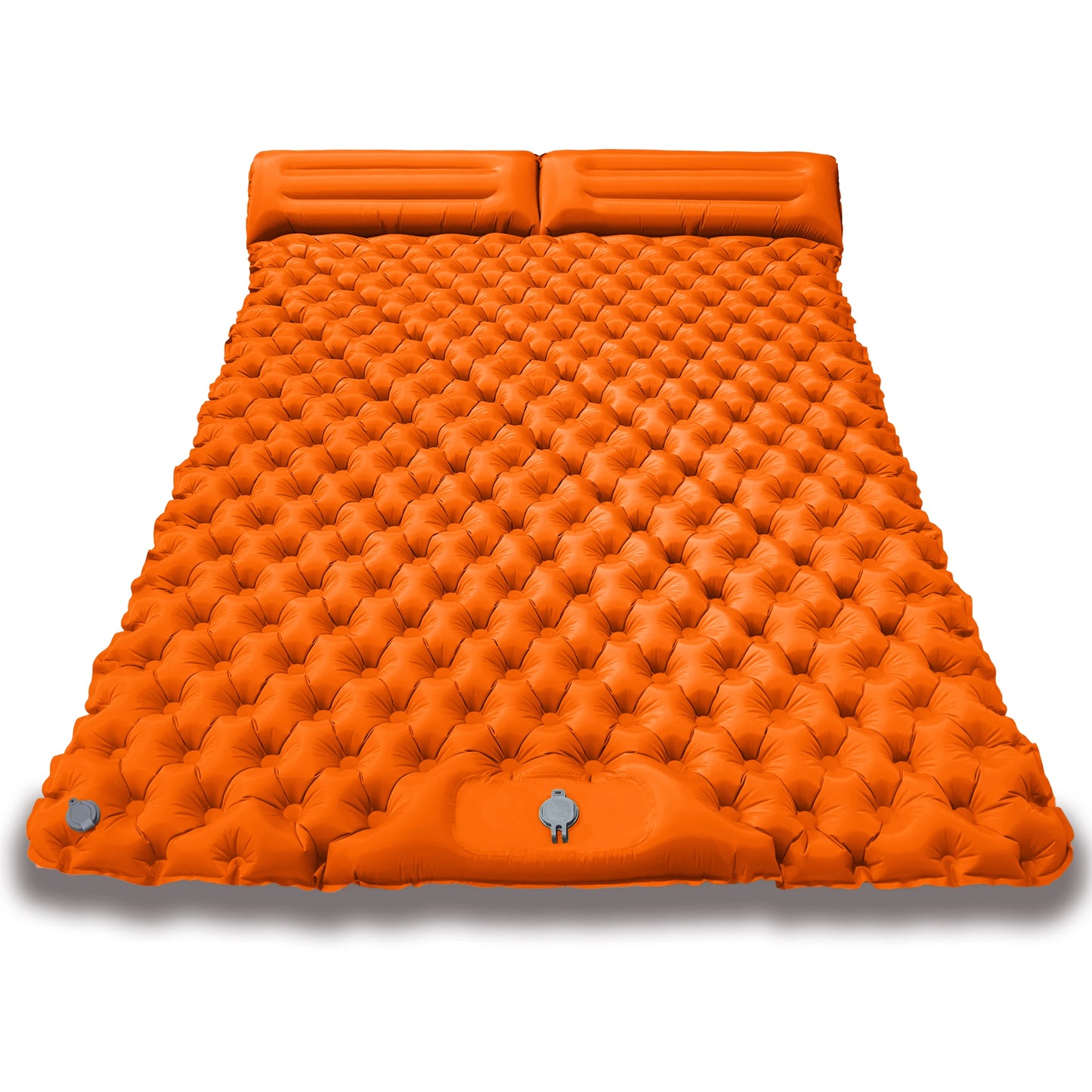 Double Dot Air Mattress for Couples, Inflatable Lounger Pad for Pool/Beach/Camping, Portable Tpu Bed