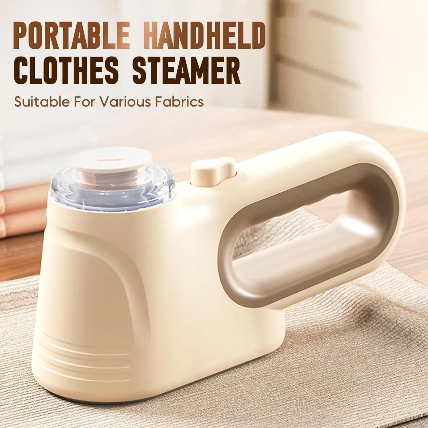 2025 New Vacuum Steamer for Clothes, 1000W Handheld Travel Vacuum Steamer for Clothes, Rapid Heating for Home Travel
