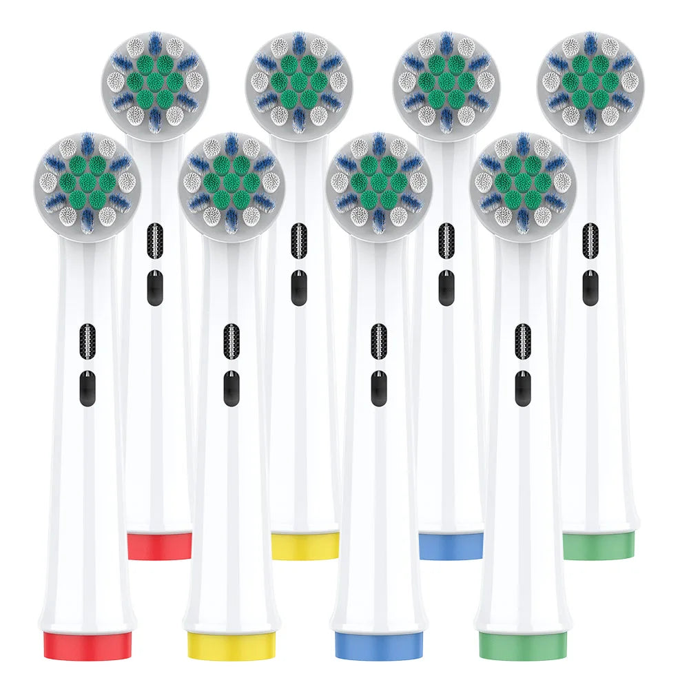 Compatible with Oral electric toothbrush head p2/4000/3757/d12/3766 OLB Refill Sensitive Cross replacement head universal