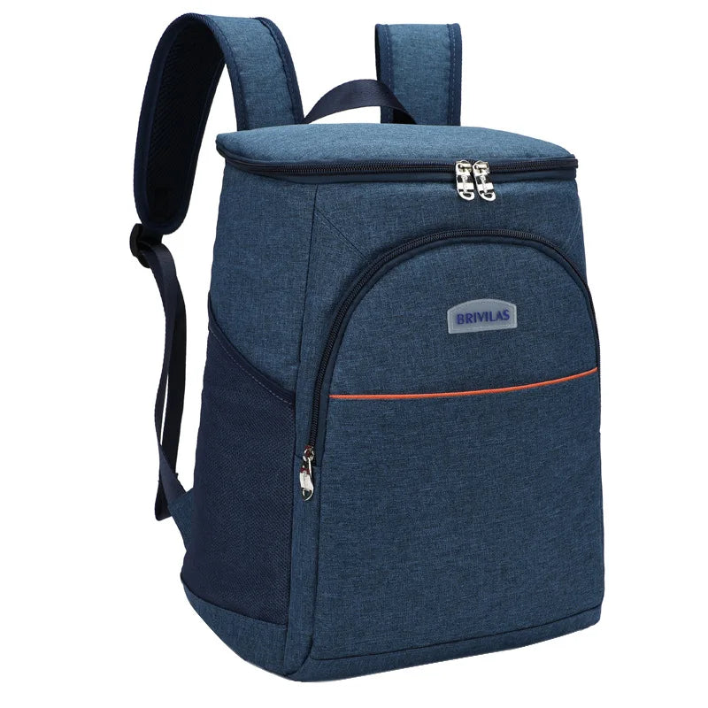 Outdoor Picnic Cooler Bag Camping Thermal Backpacks Insulated Bag Beach Drinks Sports Hiking Backpack Leakproof Cooler Lunch Bag