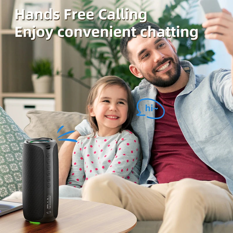 ZEALOT-MP2 Bluetooth Speakers 20W Enhanced Bass Portable Outdoor Wireless Speaker 15Hrs IPX5 Waterproof Speaker Bluetooth 5.3