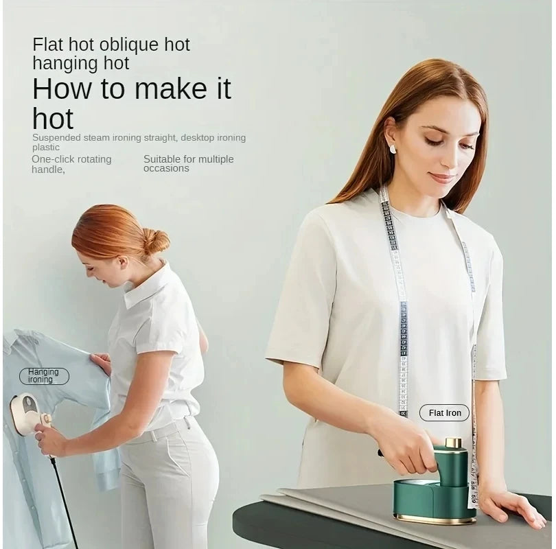 Portable Hand Held Irons Steam Iron Electric Clothes Handheld Garment Steamer Home Travelling Hanging Iron 1Pcs