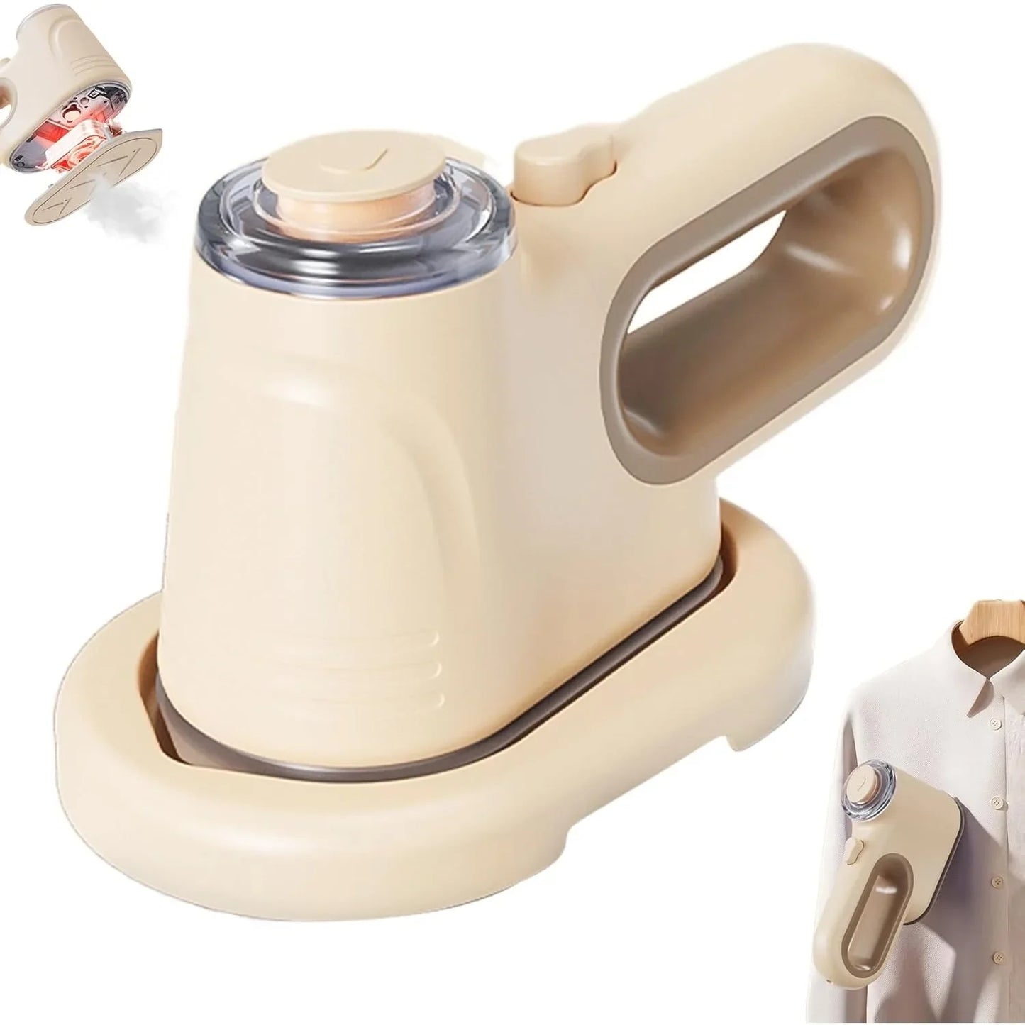 2025 New Vacuum Steamer for Clothes, 1000W Handheld Travel Vacuum Steamer for Clothes, Rapid Heating for Home Travel