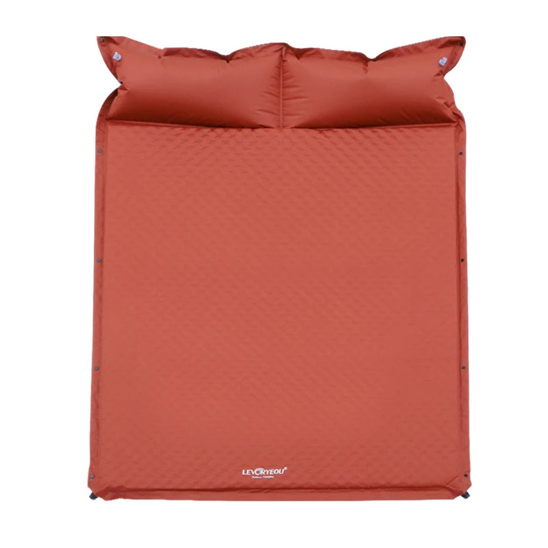 1-3Persons Thick 5cm Automatic Self-Inflatable Mattress Cushion Pad Tent Camping Mat Comfortable Bed Heating Lunch Rest Tourist