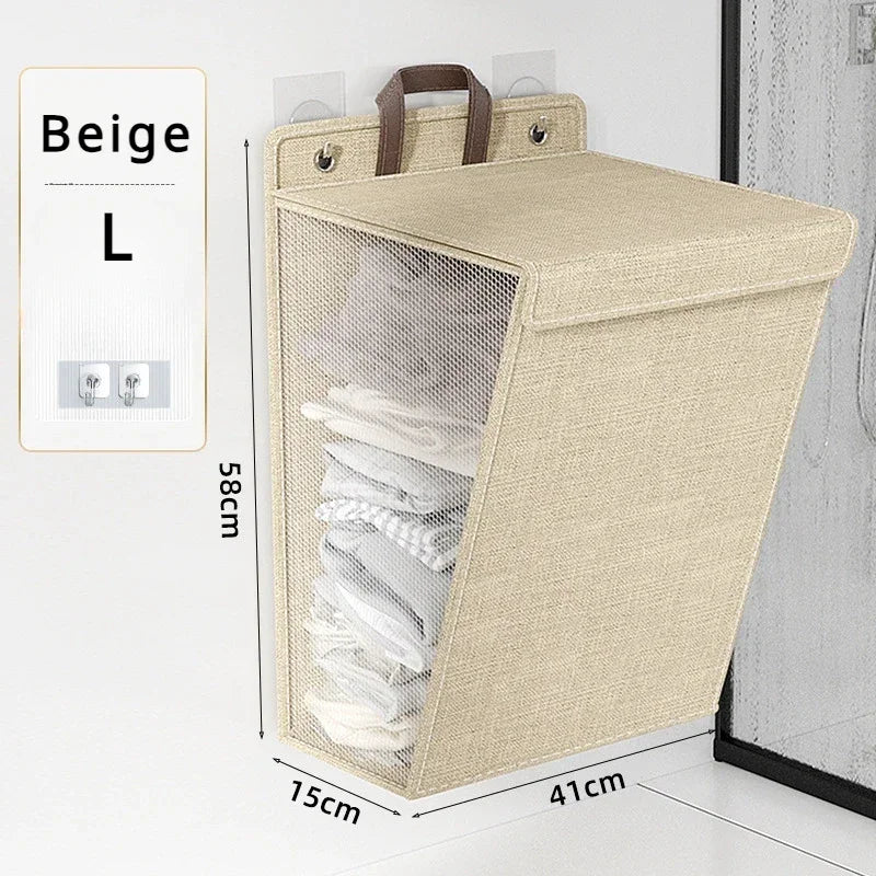Household Laundry Baskets Foldable Bathrooms Laundry Baskets Multifunctional Large Capacity Waterproof Clothes Storage Basket