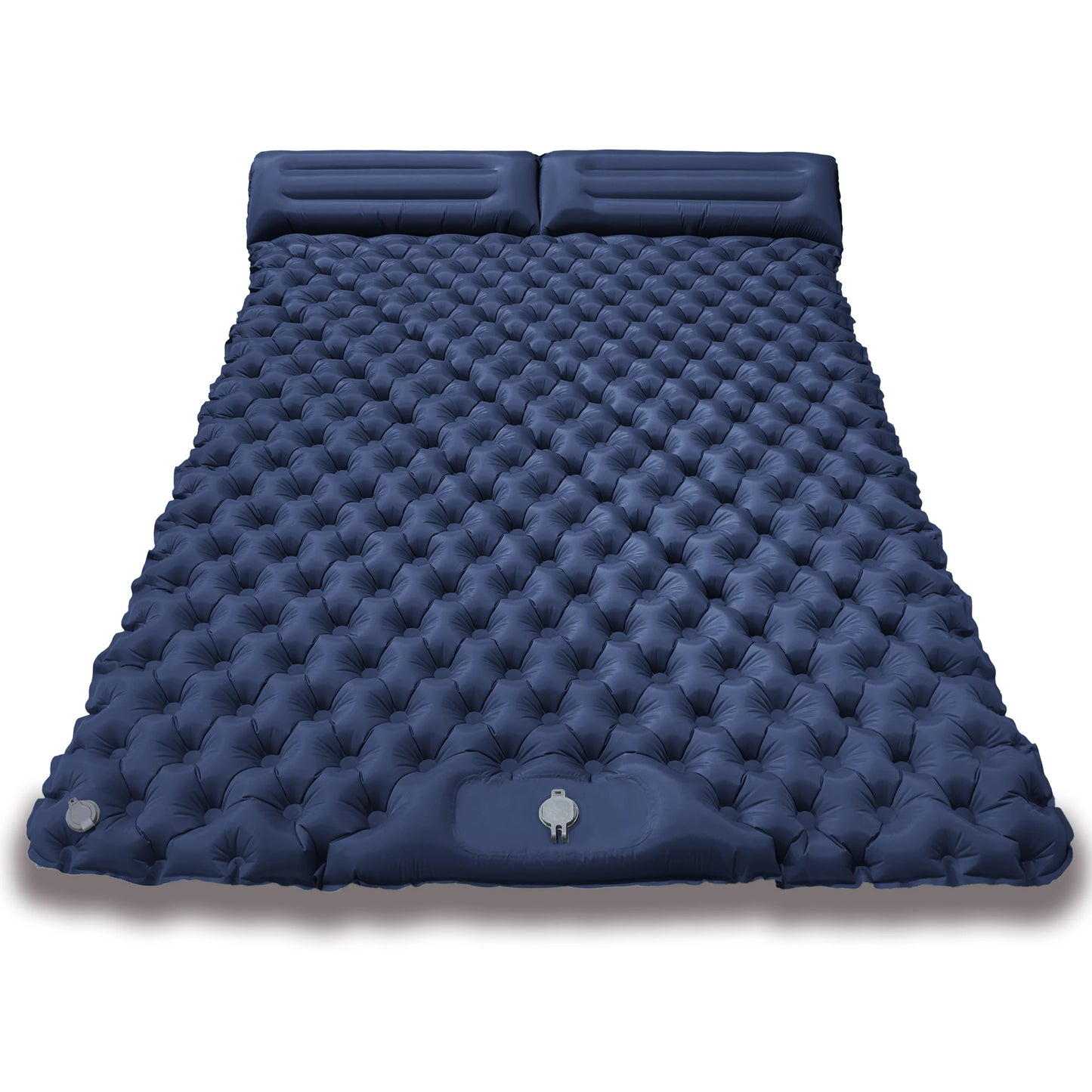 Double Dot Air Mattress for Couples, Inflatable Lounger Pad for Pool/Beach/Camping, Portable Tpu Bed