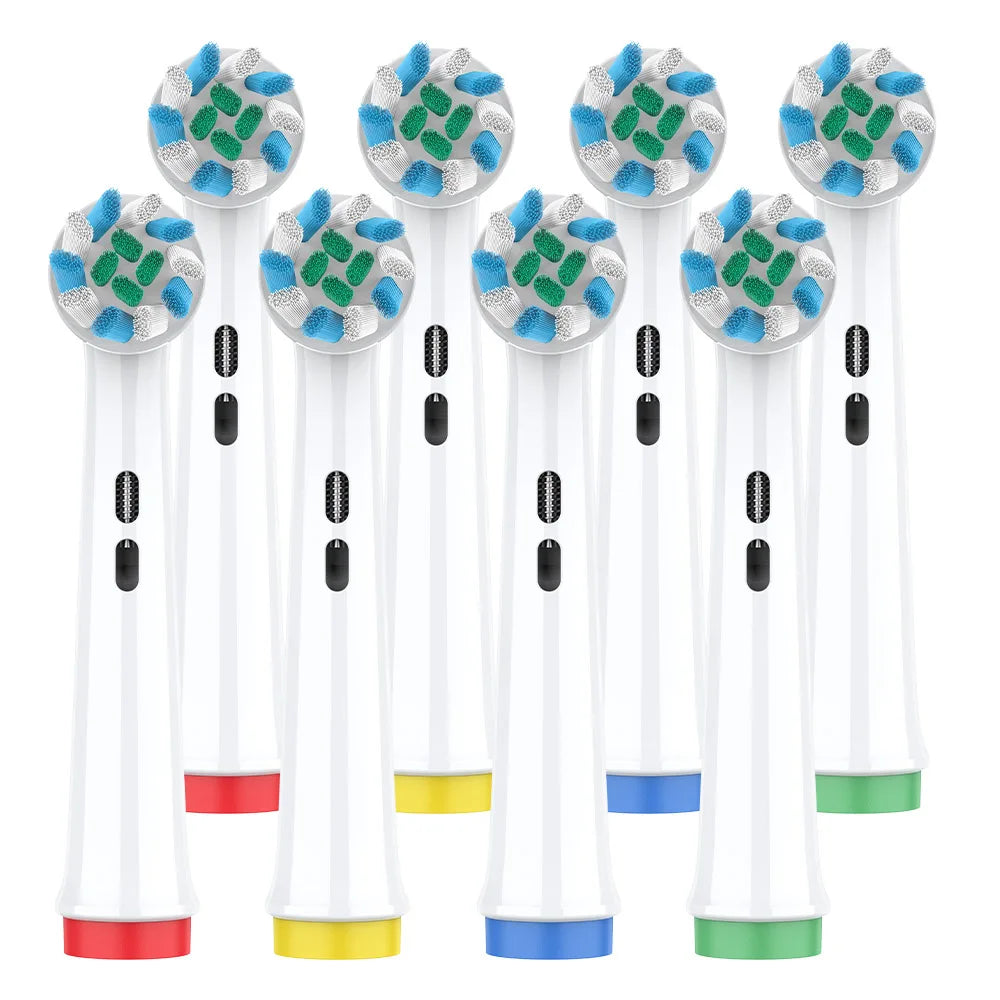 Compatible with Oral electric toothbrush head p2/4000/3757/d12/3766 OLB Refill Sensitive Cross replacement head universal