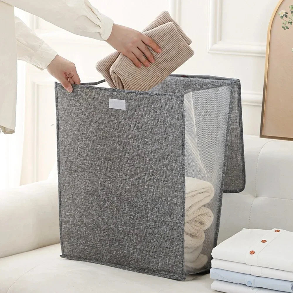 Household Laundry Baskets Foldable Bathrooms Laundry Baskets Multifunctional Large Capacity Waterproof Clothes Storage Basket