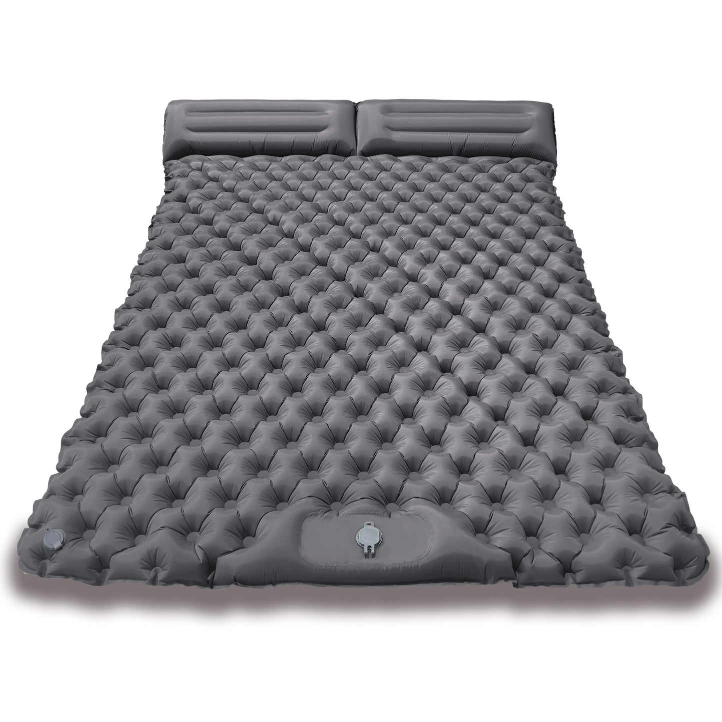 Double Dot Air Mattress for Couples, Inflatable Lounger Pad for Pool/Beach/Camping, Portable Tpu Bed
