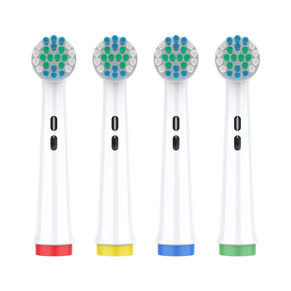 Compatible with Oral electric toothbrush head p2/4000/3757/d12/3766 OLB Refill Sensitive Cross replacement head universal