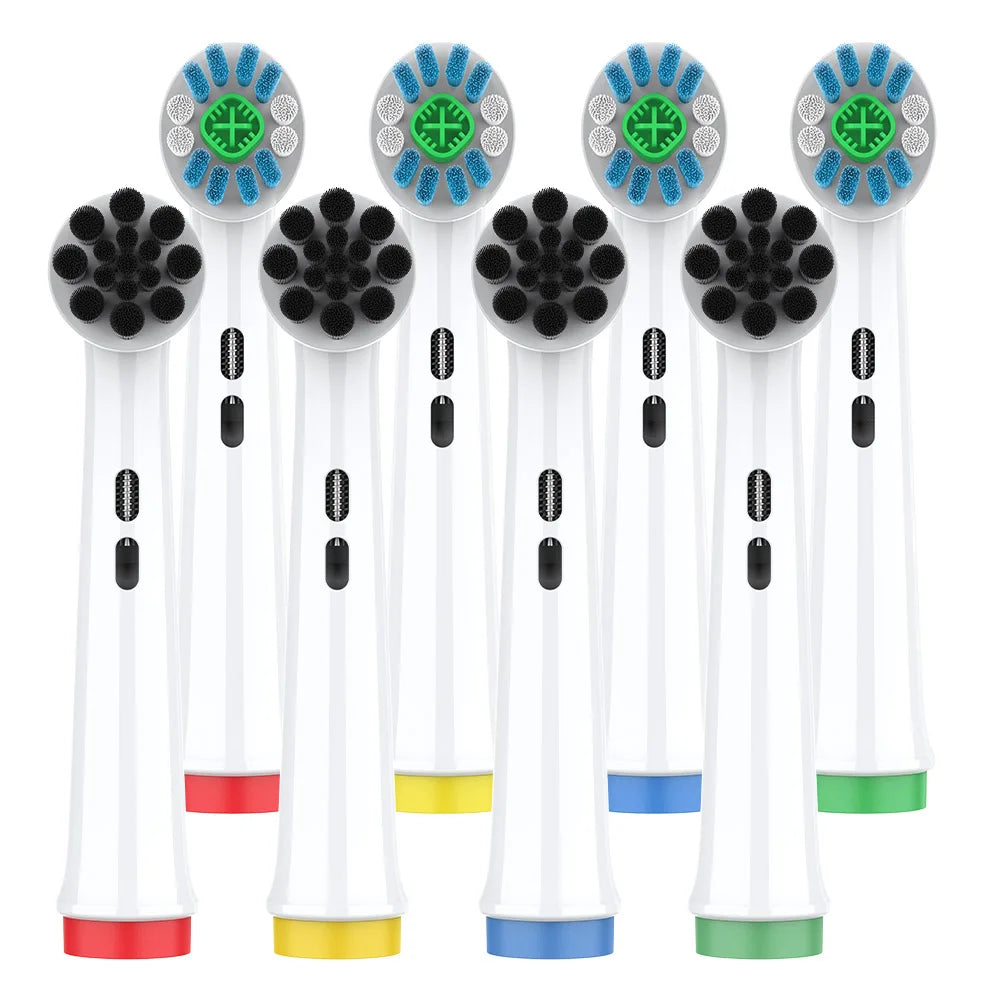 Compatible with Oral electric toothbrush head p2/4000/3757/d12/3766 OLB Refill Sensitive Cross replacement head universal