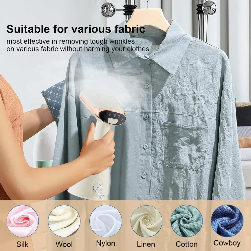 Clothing Vaporizer Portable Handheld Clothes Steamer Vapor Ironing Machine For Home Travel Electric Hanging Garment Steamer