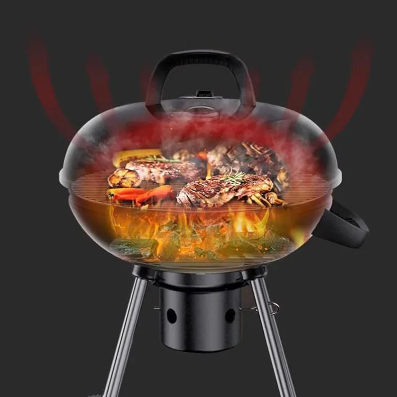 Firewood Cookware BBQ Grills Brazier Portable Garden Charcoal BBQ Grills Camping Kitchen Barbecue Utensils Cuisson Au Four LLBB