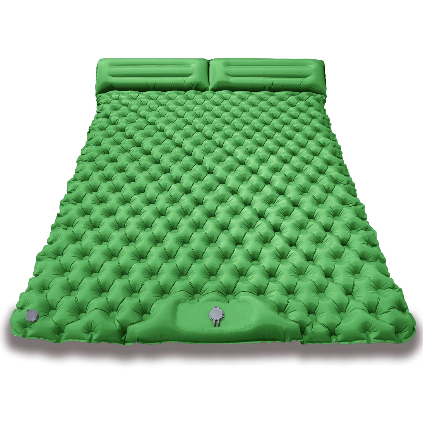 Double Dot Air Mattress for Couples, Inflatable Lounger Pad for Pool/Beach/Camping, Portable Tpu Bed