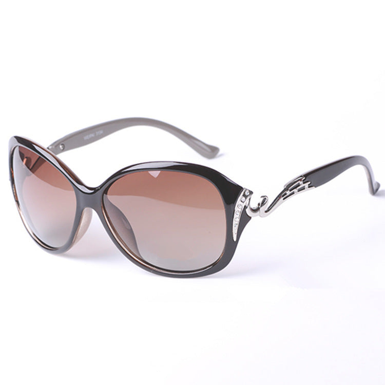 Women's Polarized Large Frame Eye Protection Sunglasses