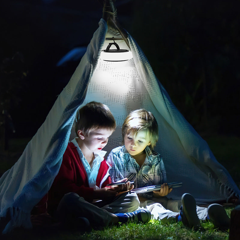 Outdoor Portable Camping Tent Fan Light