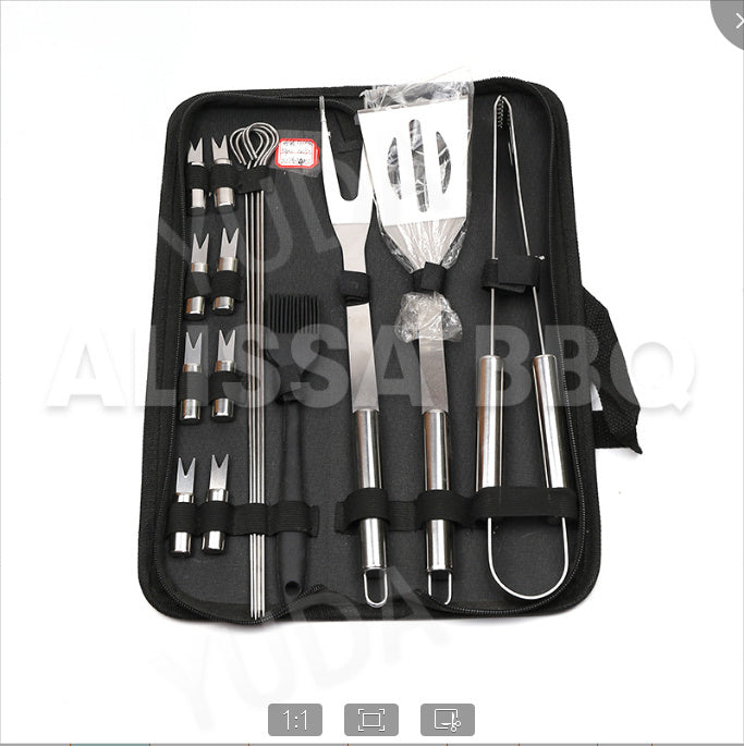 Stainless Steel Barbecue Grill Outdoor Camping Picnic