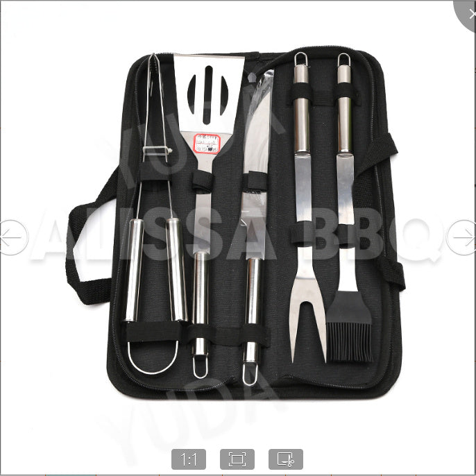 Stainless Steel Barbecue Grill Outdoor Camping Picnic