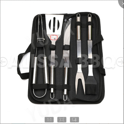 Stainless Steel Barbecue Grill Outdoor Camping Picnic