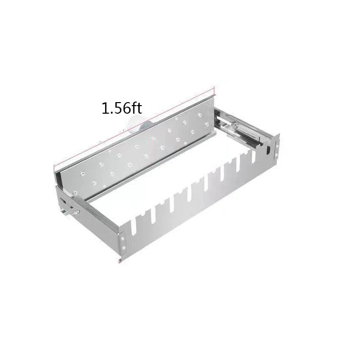 GIEMZA 49cm Automatic Rotary Grill BBQ Automatically Flipping The Shelf Universal Pan Stainless Steel Folding Charcoal Grill