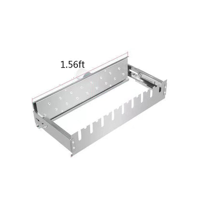 GIEMZA 49cm Automatic Rotary Grill BBQ Automatically Flipping The Shelf Universal Pan Stainless Steel Folding Charcoal Grill