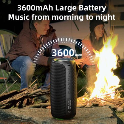 ZEALOT-MP2 Bluetooth Speakers 20W Enhanced Bass Portable Outdoor Wireless Speaker 15Hrs IPX5 Waterproof Speaker Bluetooth 5.3