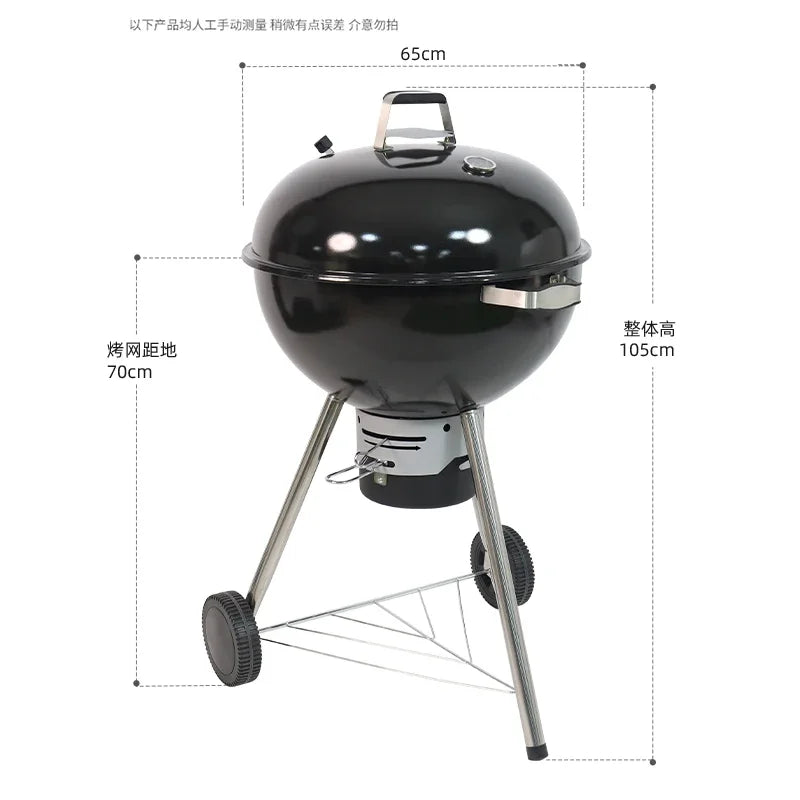 Firewood Cookware BBQ Grills Brazier Portable Garden Charcoal BBQ Grills Camping Kitchen Barbecue Utensils Cuisson Au Four LLBB