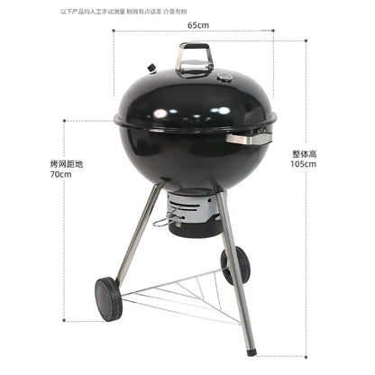 Firewood Cookware BBQ Grills Brazier Portable Garden Charcoal BBQ Grills Camping Kitchen Barbecue Utensils Cuisson Au Four LLBB