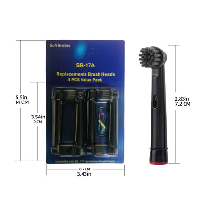 Electric Toothbrush Replacement Brush Heads for Oral Basic Cleaning -B toothbrush nozzle BristlesD100 D25 D30 D32 4739 3709 3744
