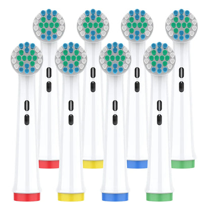 Compatible with Oral electric toothbrush head p2/4000/3757/d12/3766 OLB Refill Sensitive Cross replacement head universal