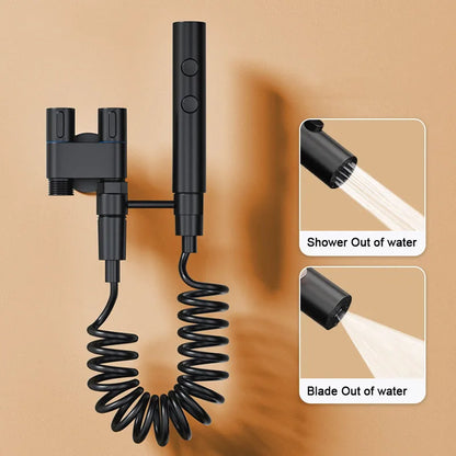 STARON Bidet toilet sprayer set spray water bathroom handheld  sprayer toilet shower double outlet angle valve toilet accessorie