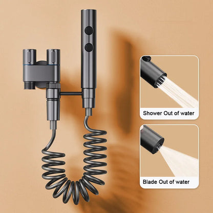 STARON Bidet toilet sprayer set spray water bathroom handheld  sprayer toilet shower double outlet angle valve toilet accessorie