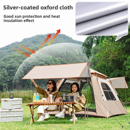 Lohascamping Large Camping Air Tent for 4-5 people Air shelter Dome tent Family Hiking  inflatable One-touch tent Outdoor Tent