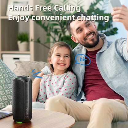 ZEALOT-MP2 Bluetooth Speakers 20W Enhanced Bass Portable Outdoor Wireless Speaker 15Hrs IPX5 Waterproof Speaker Bluetooth 5.3