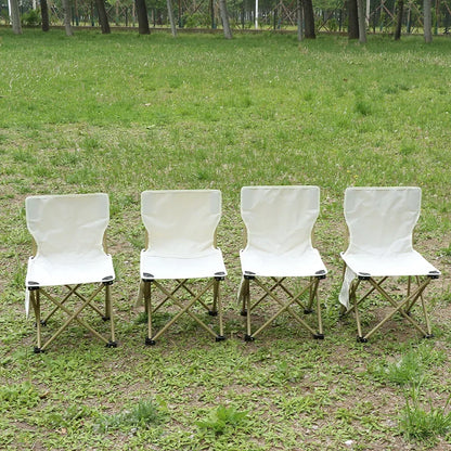 Outdoor Folding Chair Portable Camping Fishing Stool Leisure with Backrest Chair Sub Picnic Travel Leisure Folding Chair