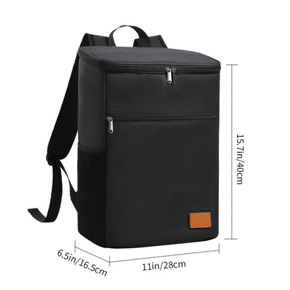 Outdoor Picnic Cooler Bag Camping Thermal Backpacks Insulated Bag Beach Drinks Sports Hiking Backpack Leakproof Cooler Lunch Bag