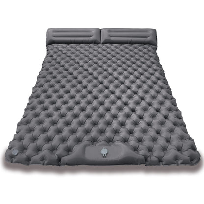 Double Dot Air Mattress for Couples, Inflatable Lounger Pad for Pool/Beach/Camping, Portable Tpu Bed