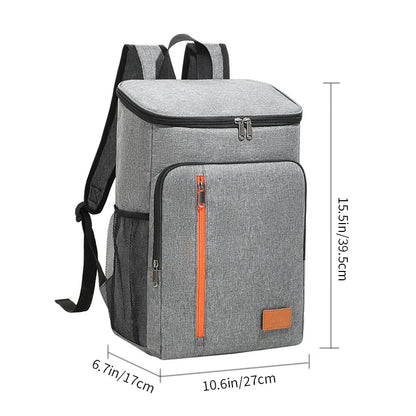 Outdoor Picnic Cooler Bag Camping Thermal Backpacks Insulated Bag Beach Drinks Sports Hiking Backpack Leakproof Cooler Lunch Bag