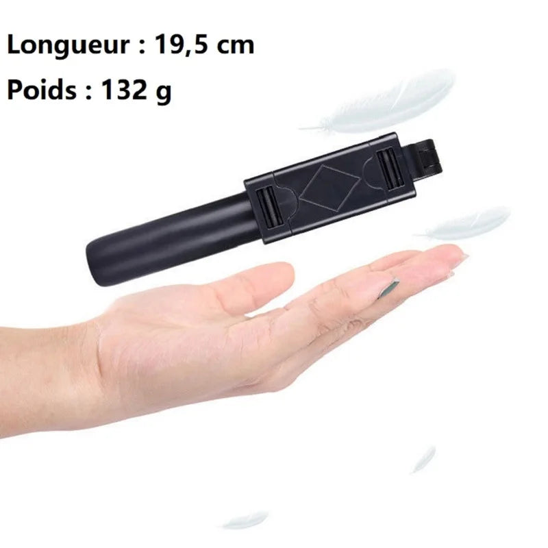 Portable wireless Bluetooth Selfie Stick with Mini Tripod Alloy Self Selfiestick Smartphone Selfie-stick Phone for iphone xiaomi