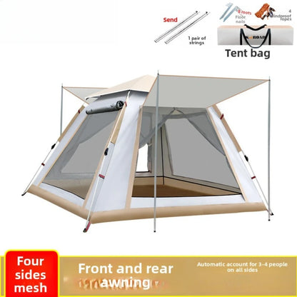 Lohascamping Large Camping Air Tent for 4-5 people Air shelter Dome tent Family Hiking  inflatable One-touch tent Outdoor Tent