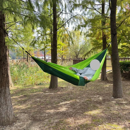 Outdoor Camping Hammock For Travel Hiking Swing Hang Sleeping Bed Lightweight Parachute Nylon As Outdoor Furniture In Garden