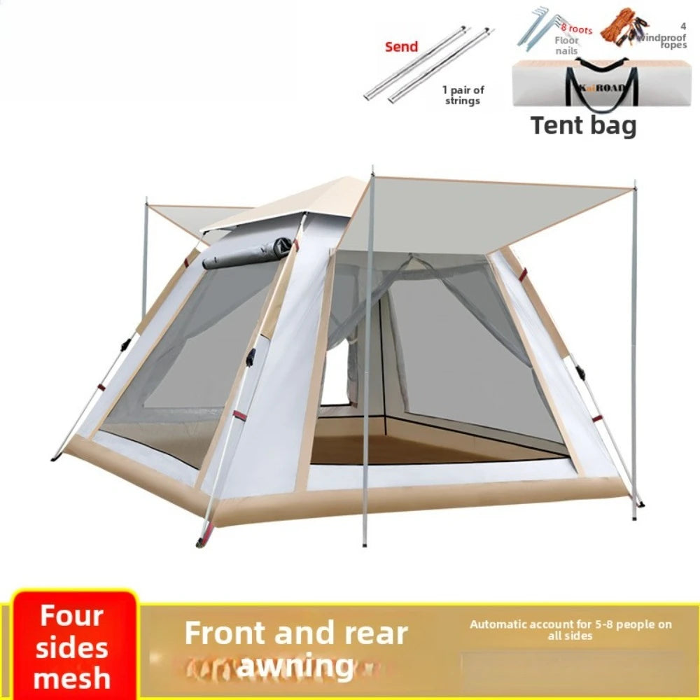 Lohascamping Large Camping Air Tent for 4-5 people Air shelter Dome tent Family Hiking  inflatable One-touch tent Outdoor Tent