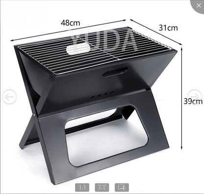 Stainless Steel Barbecue Grill Outdoor Camping Picnic