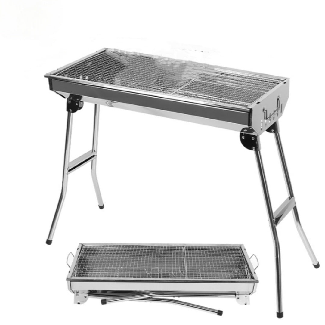 Stainless Steel Barbecue Grill Outdoor Camping Picnic
